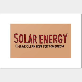 Solar Energy Posters and Art